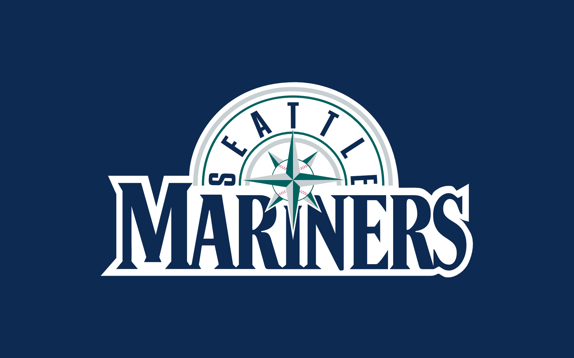 Download wallpapers Seattle Mariners American baseball club American  creative flag turquoise blue flag MLB Seattle Washington USA logo  emblem Major League Baseball silk flag baseball for desktop with  resolution 3840x2400 High Quality