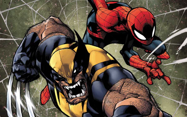 spider man Wolverine Comic savage wolverine HD Desktop Wallpaper | Background Image