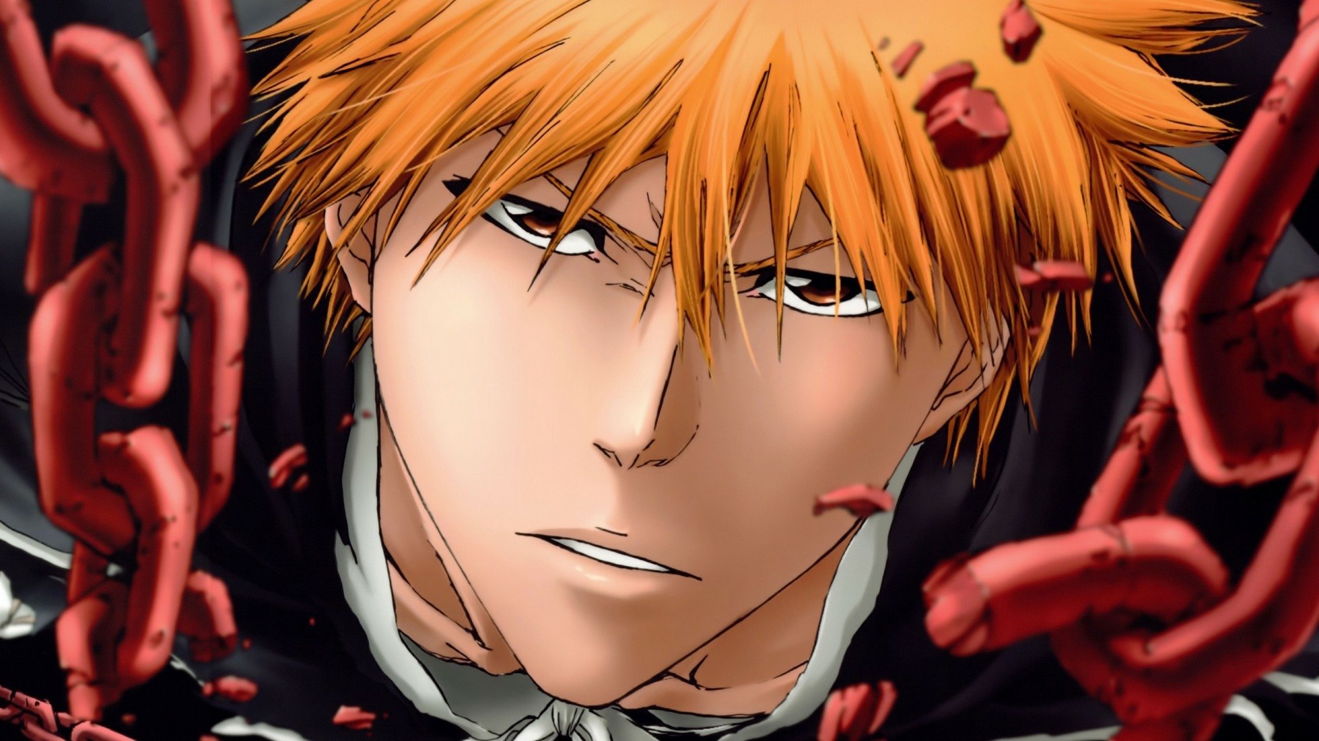 Ichigo Kurosaki HD Wallpaper - A Fierce Hero from Bleach