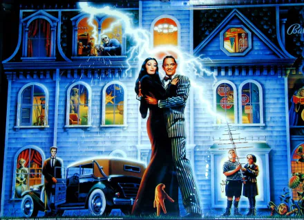 TV Show The Addams Family HD Desktop Wallpaper | Background Image