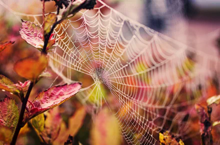 photography spider web HD Desktop Wallpaper | Background Image