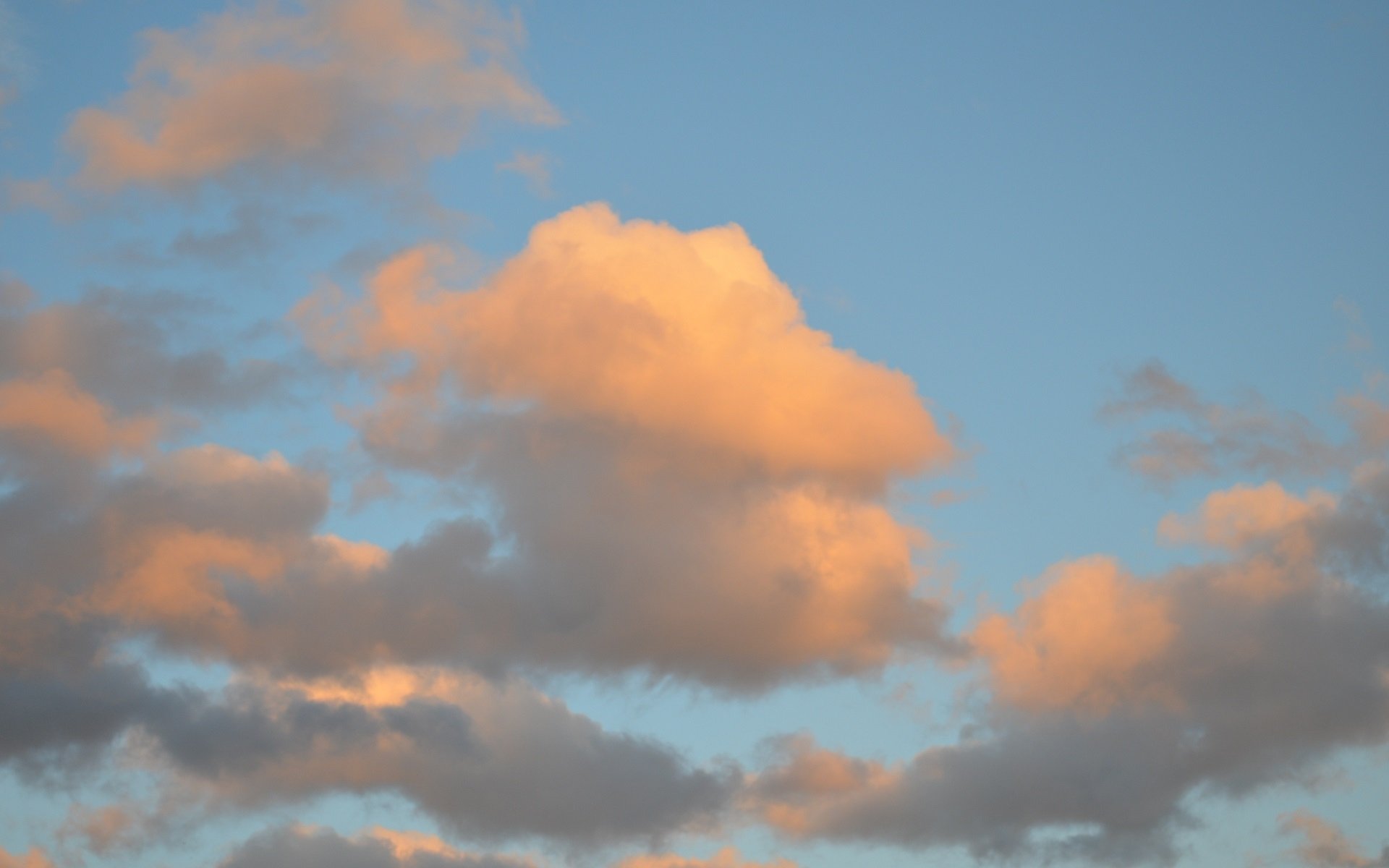 Orange Clouds Full Hd Wallpaper And Background Image 1920x1200 Id