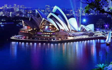 Sydney man made Sydney Opera House HD Desktop Wallpaper | Background Image