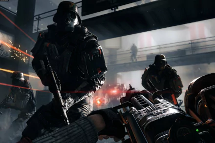 video game Wolfenstein: The New Order HD Desktop Wallpaper | Background Image