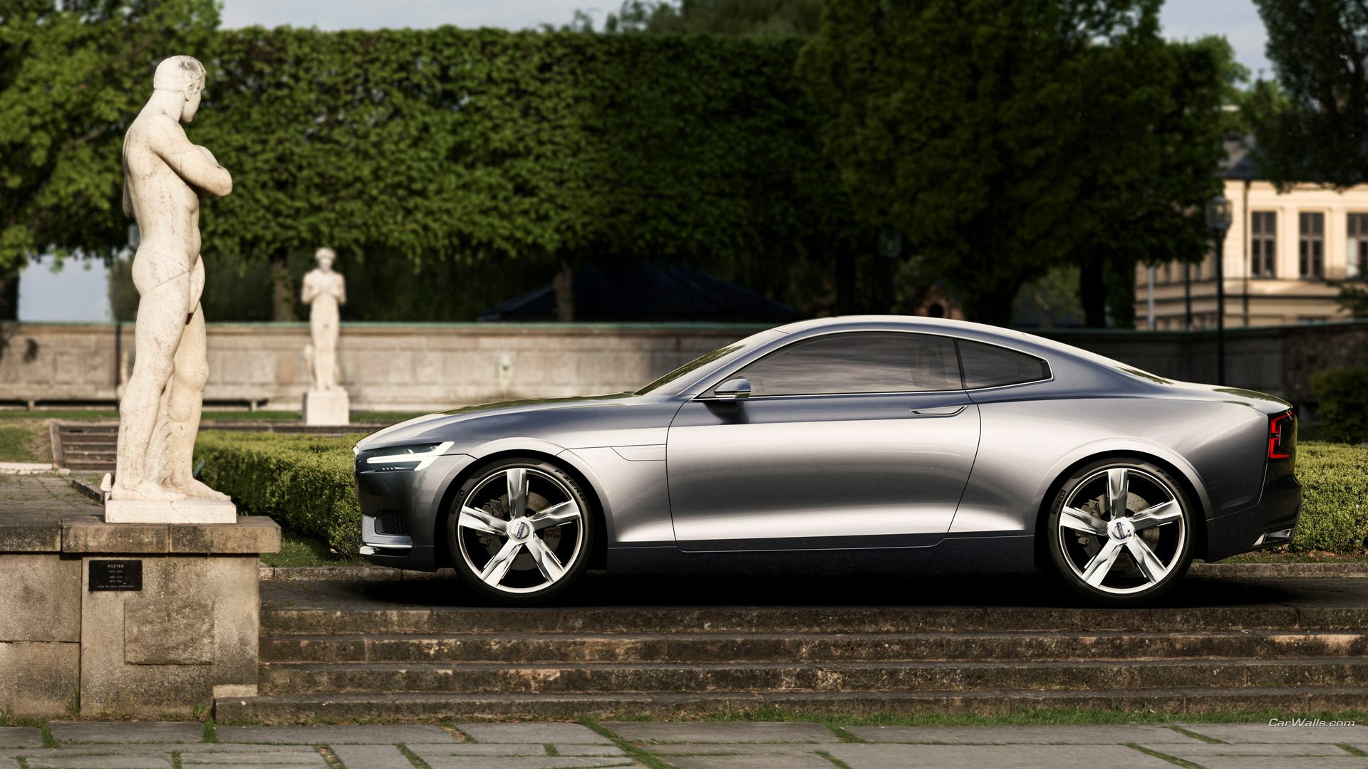 Download Vehicle 2013 Volvo Coupe Concept HD Wallpaper