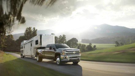 vehicle 2015 Chevrolet Silverado HD HD Desktop Wallpaper | Background Image