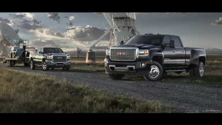 vehicle 2015 GMC Sierra HD HD Desktop Wallpaper | Background Image