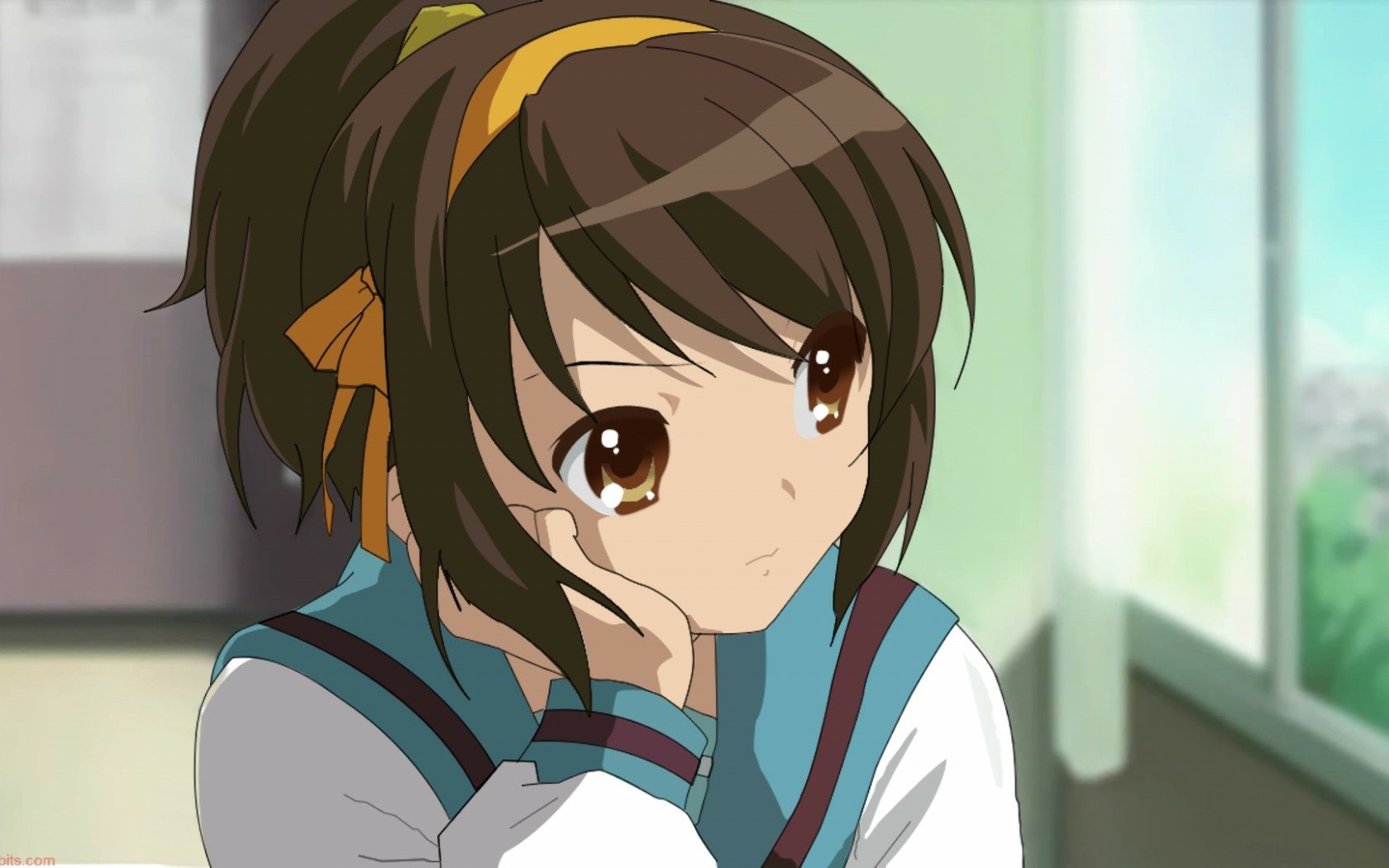 The Melancholy Of Haruhi Suzumiya Wallpaper And Background Image 1680x1050 Id450088