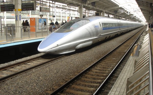 Vehicles Train Railroad Japan Bullet Train HD Wallpaper | Background Image