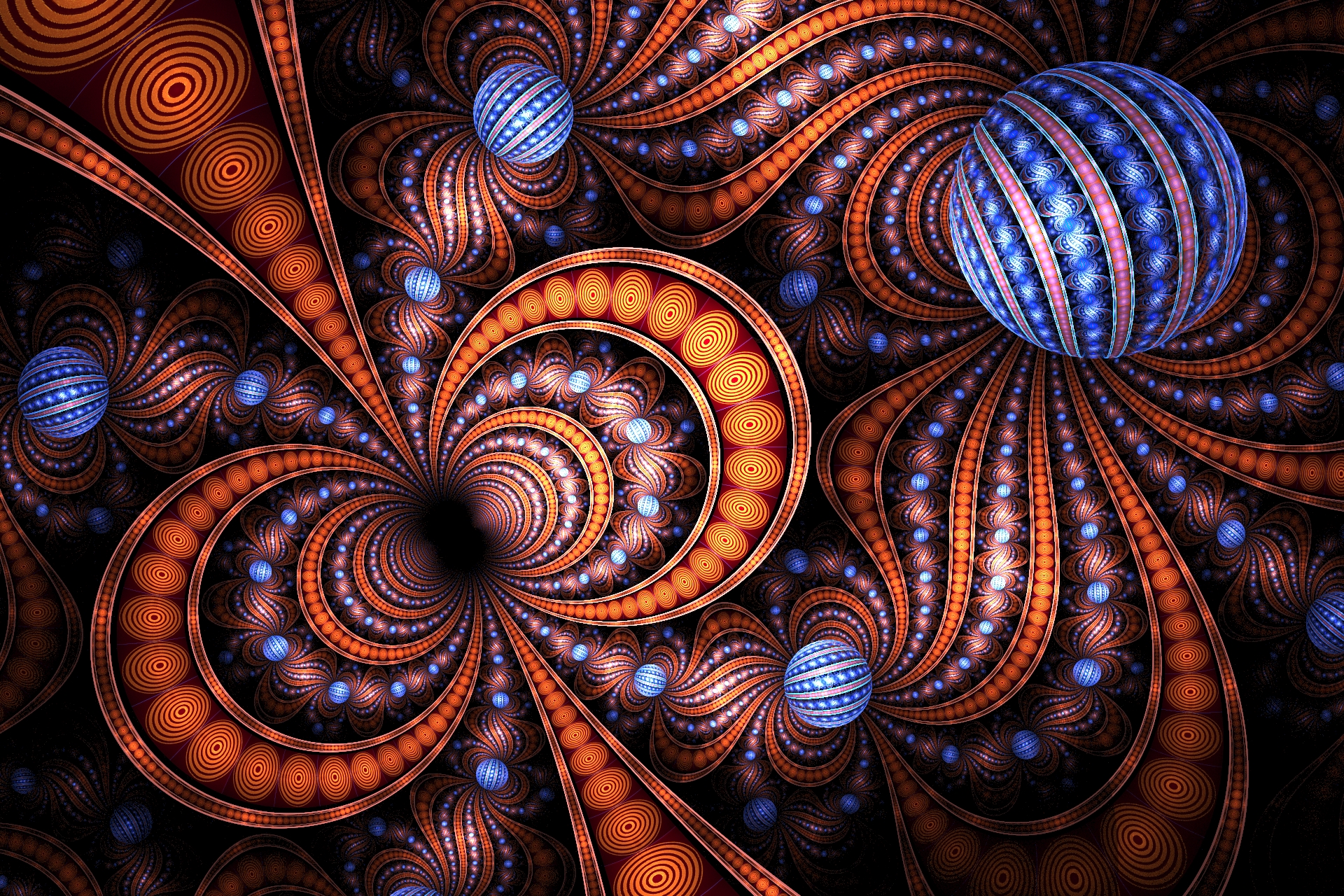 Fractal Full Hd Wallpaper And Background Image X Id