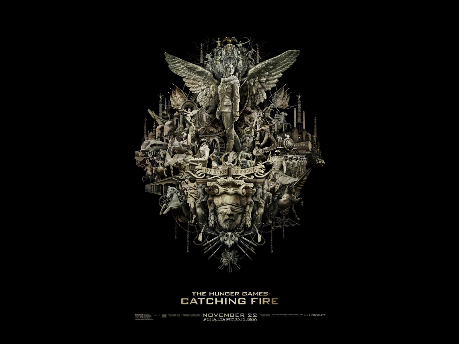 the hunger games catching fire iphone wallpaper