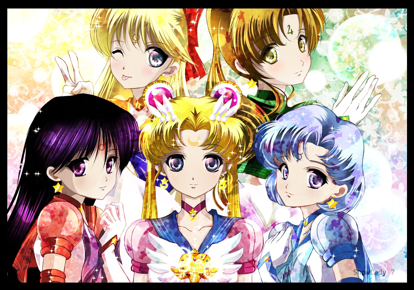 Sailor Moon Wallpaper by snowlady 7