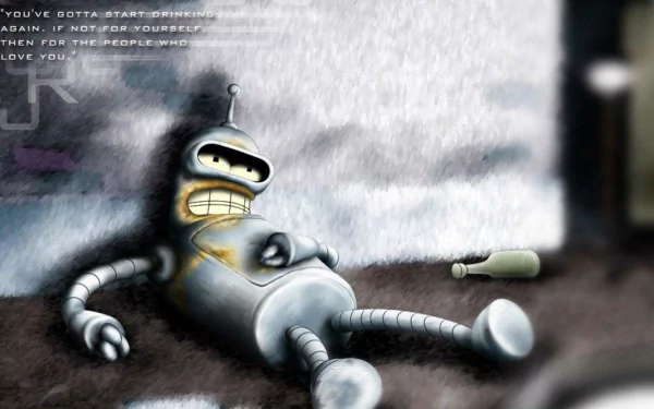 Bender (Futurama) TV Show Futurama HD Desktop Wallpaper | Background Image