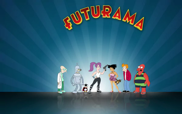 Bender (Futurama) Zoidberg (Futurama) Fry (Futurama) Amy Wong Leela (Futurama) professor farnsworth TV Show Futurama HD Desktop Wallpaper | Background Image