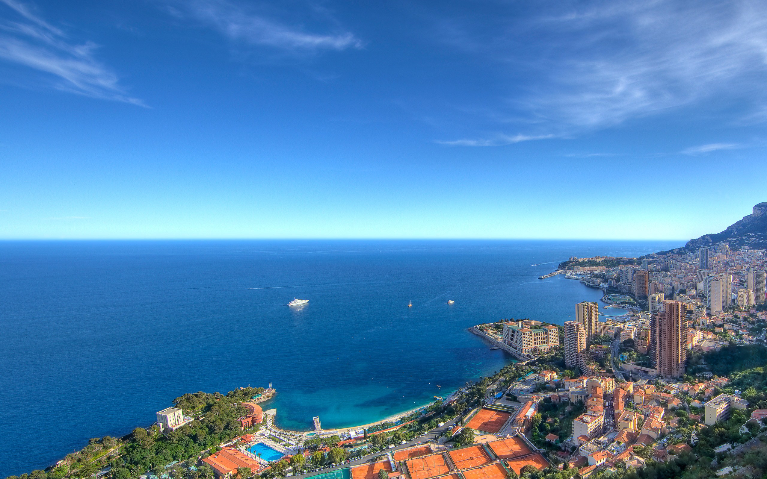 Monaco Landscape Full HD Fond d'écran and Arrière-Plan | 2560x1600 | ID ...