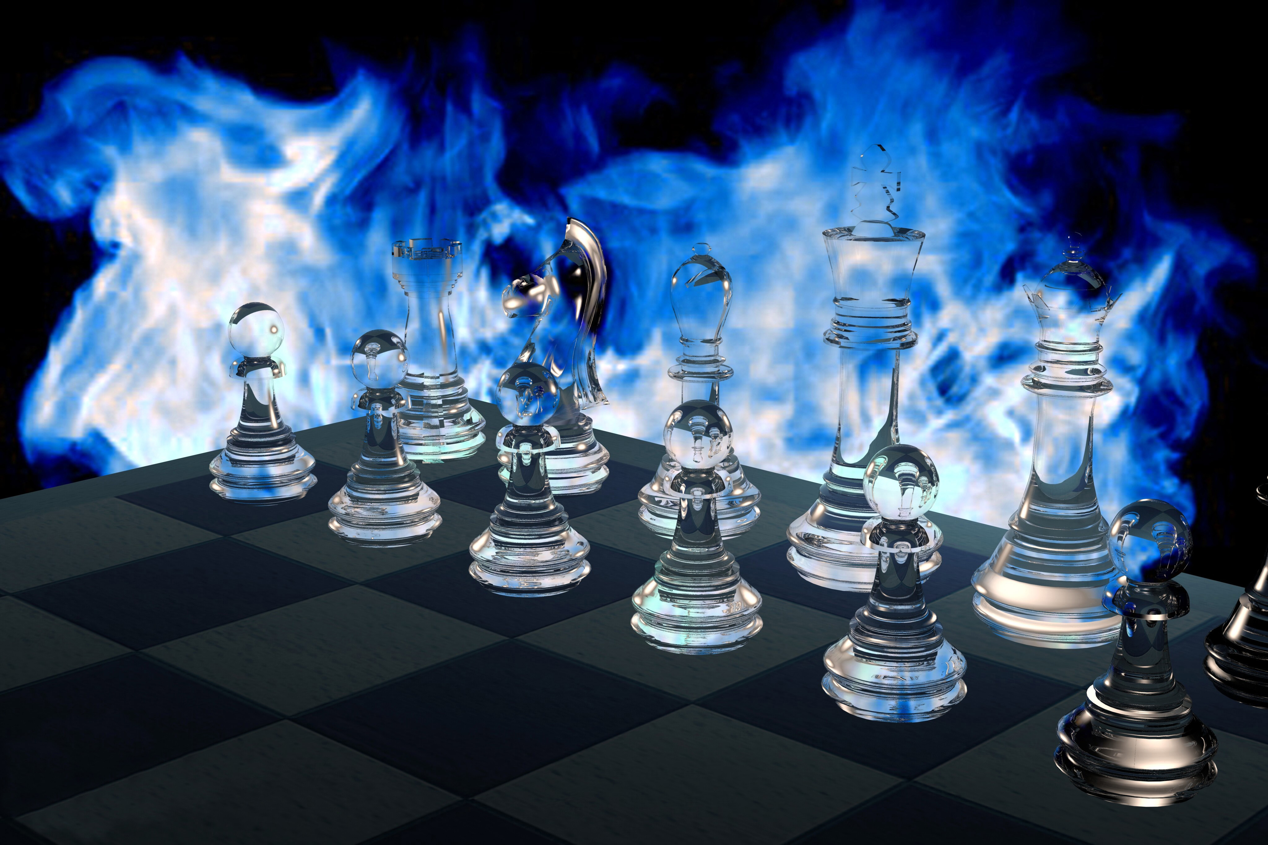 HD 3d chess wallpapers