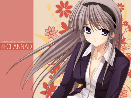 Tomoyo Sakagami Anime Clannad HD Desktop Wallpaper | Background Image