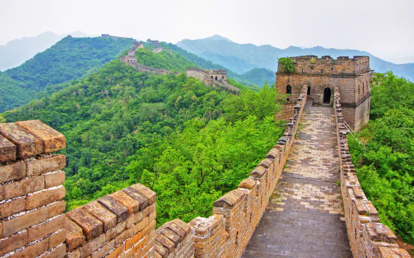 man made Great Wall of China HD Desktop Wallpaper | Background Image