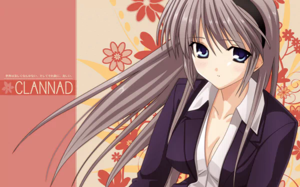Tomoyo Sakagami Anime Clannad HD Desktop Wallpaper | Background Image