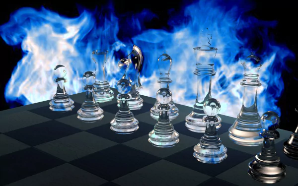 man made chess HD Desktop Wallpaper | Background Image