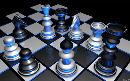 man made chess HD Desktop Wallpaper | Background Image