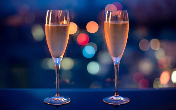 glass food champagne HD Desktop Wallpaper | Background Image