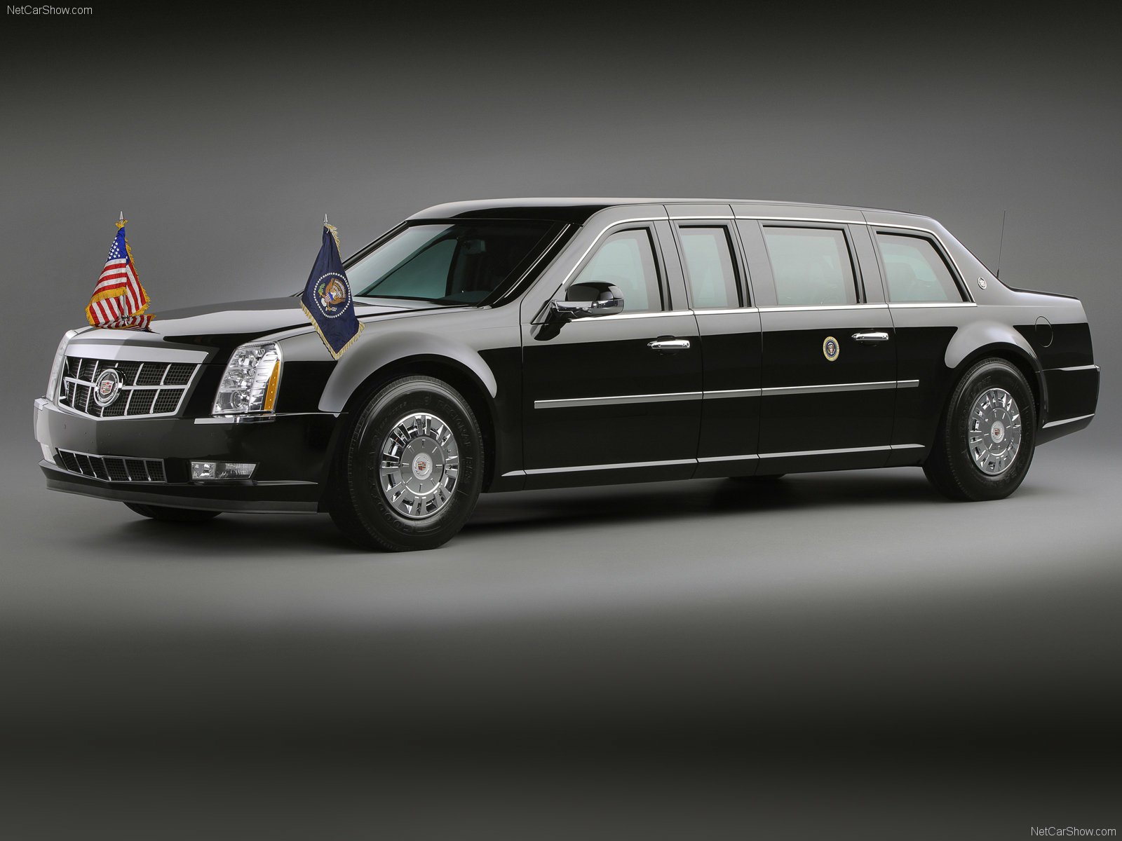 Download Vehicle Cadilac Presidential Limousine Limousine Wallpaper