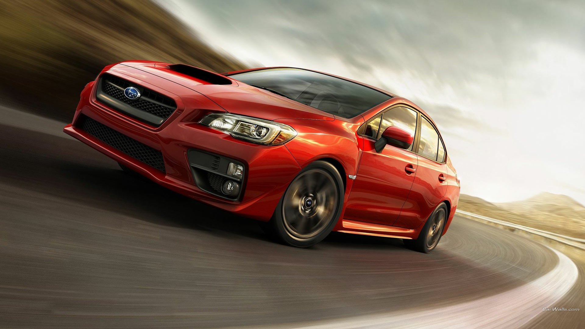 Download Vehicle 2015 Subaru WRX HD Wallpaper