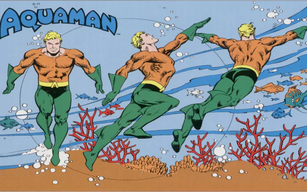 Comic Aquaman HD Desktop Wallpaper | Background Image