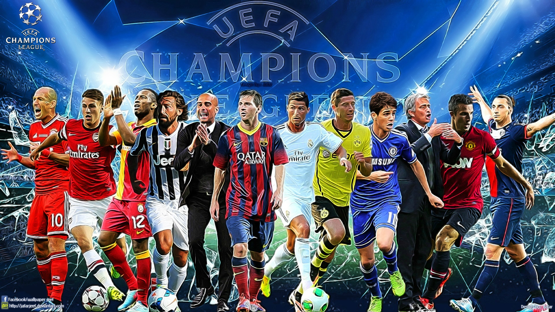 UEFA Champions League HD Wallpaper: A Celebration of Sports