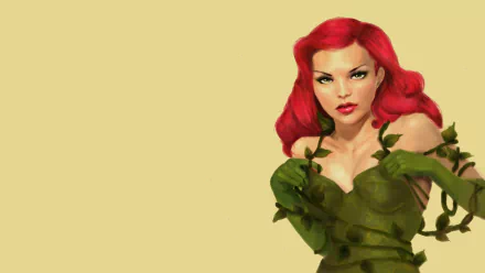 Comic Poison Ivy HD Desktop Wallpaper | Background Image