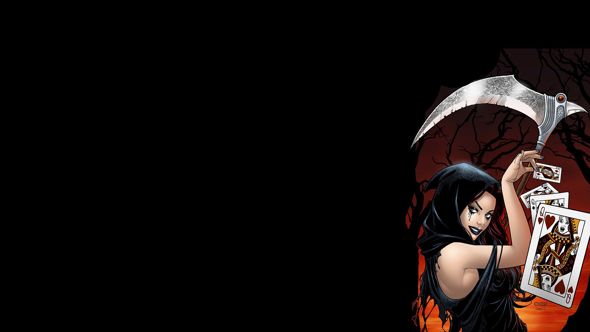Download Comic Clash Of Queens HD Wallpaper