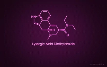  Lysergic acid diethylamide, abbreviated LSD or LSD-25
