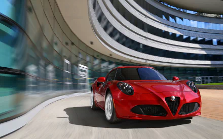 Alfa Romeo vehicle Alfa Romeo 4C HD Desktop Wallpaper | Background Image