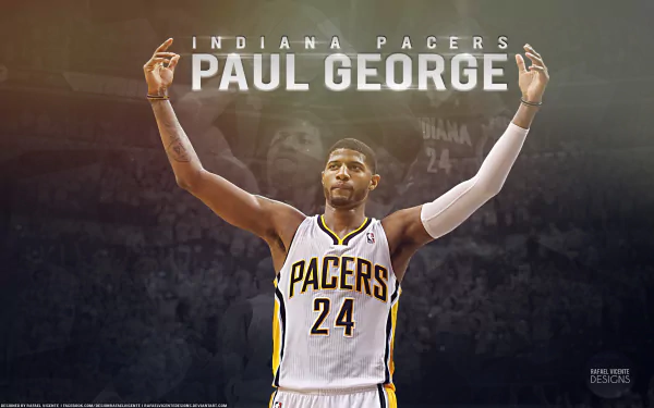paul george Indiana Pacers Sports HD Desktop Wallpaper | Background Image