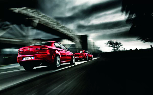 Alfa Romeo vehicle Alfa Romeo 159 HD Desktop Wallpaper | Background Image