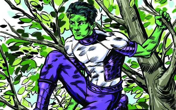 DC Comics Garfield Logan Comic Beast Boy HD Desktop Wallpaper | Background Image