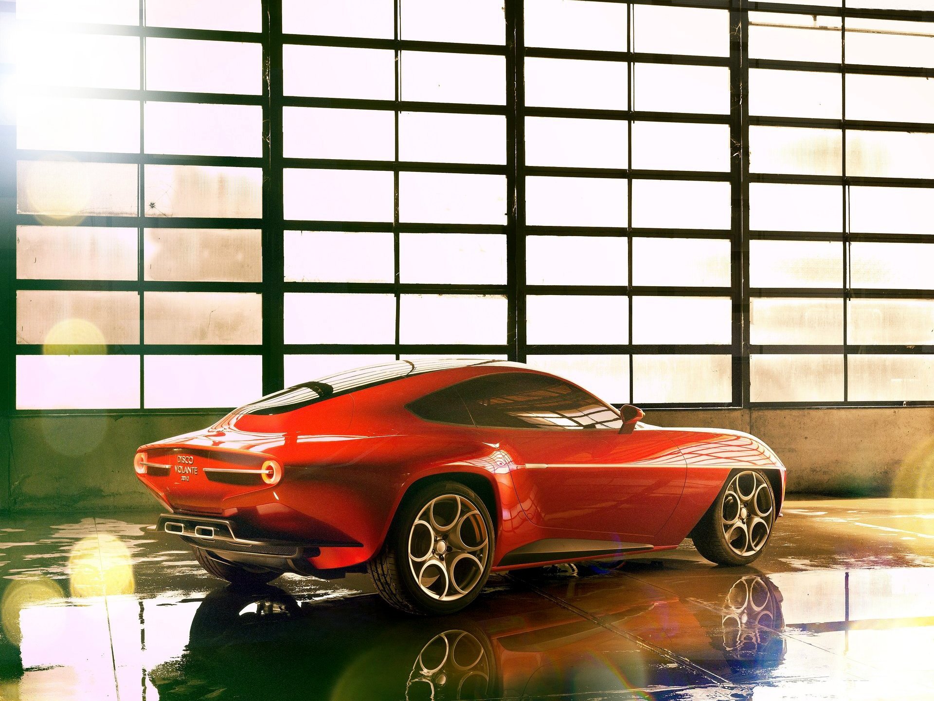 Download Alfa Romeo Vehicle Alfa Romeo Disco Volante HD Wallpaper