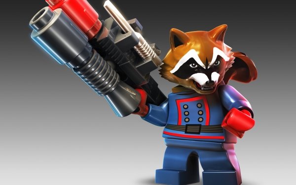 Video Game LEGO Marvel Super Heroes Lego Rocket Raccoon HD Wallpaper | Background Image
