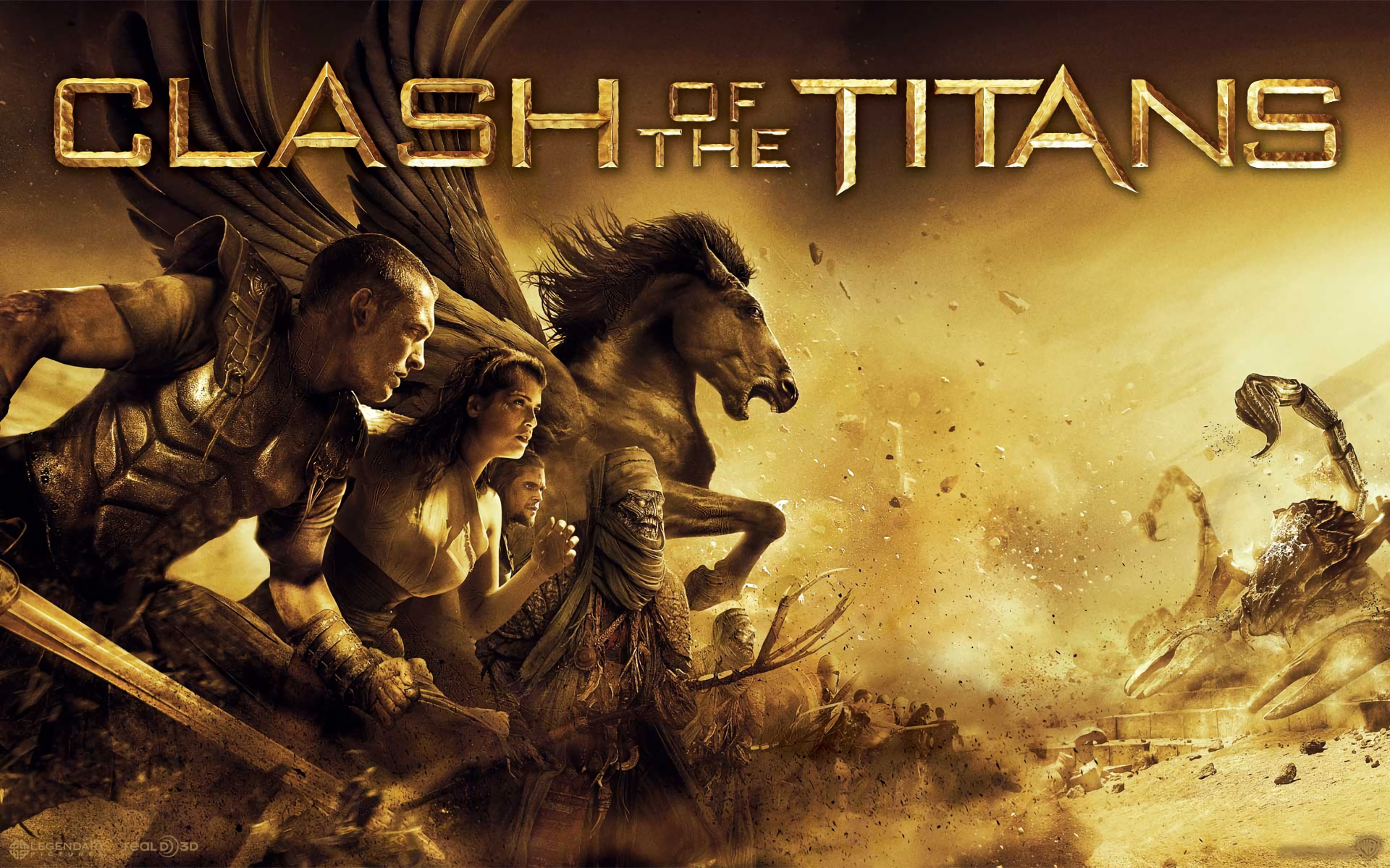 Furia de titanes (2010) - IMDb  Clash of the titans, Titans, Djinn