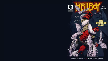 Comic Hellboy HD Desktop Wallpaper | Background Image