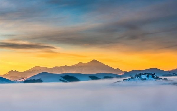 3400 山高清壁纸 桌面背景