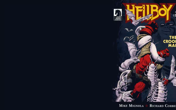 Comic Hellboy HD Desktop Wallpaper | Background Image