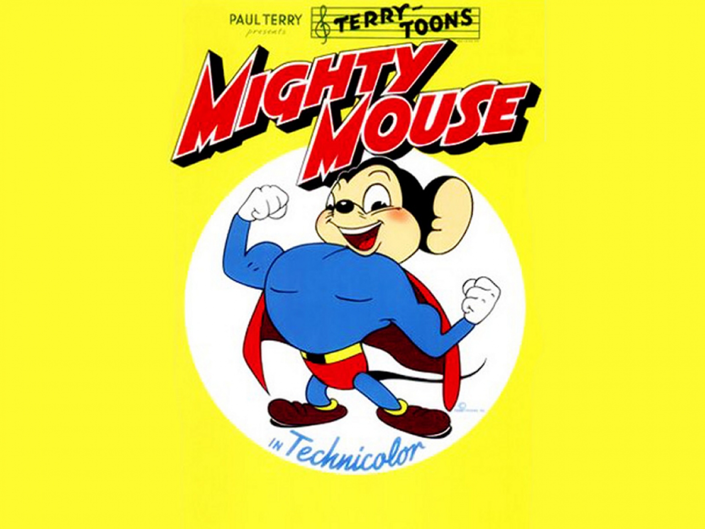 mighty mouse figurine