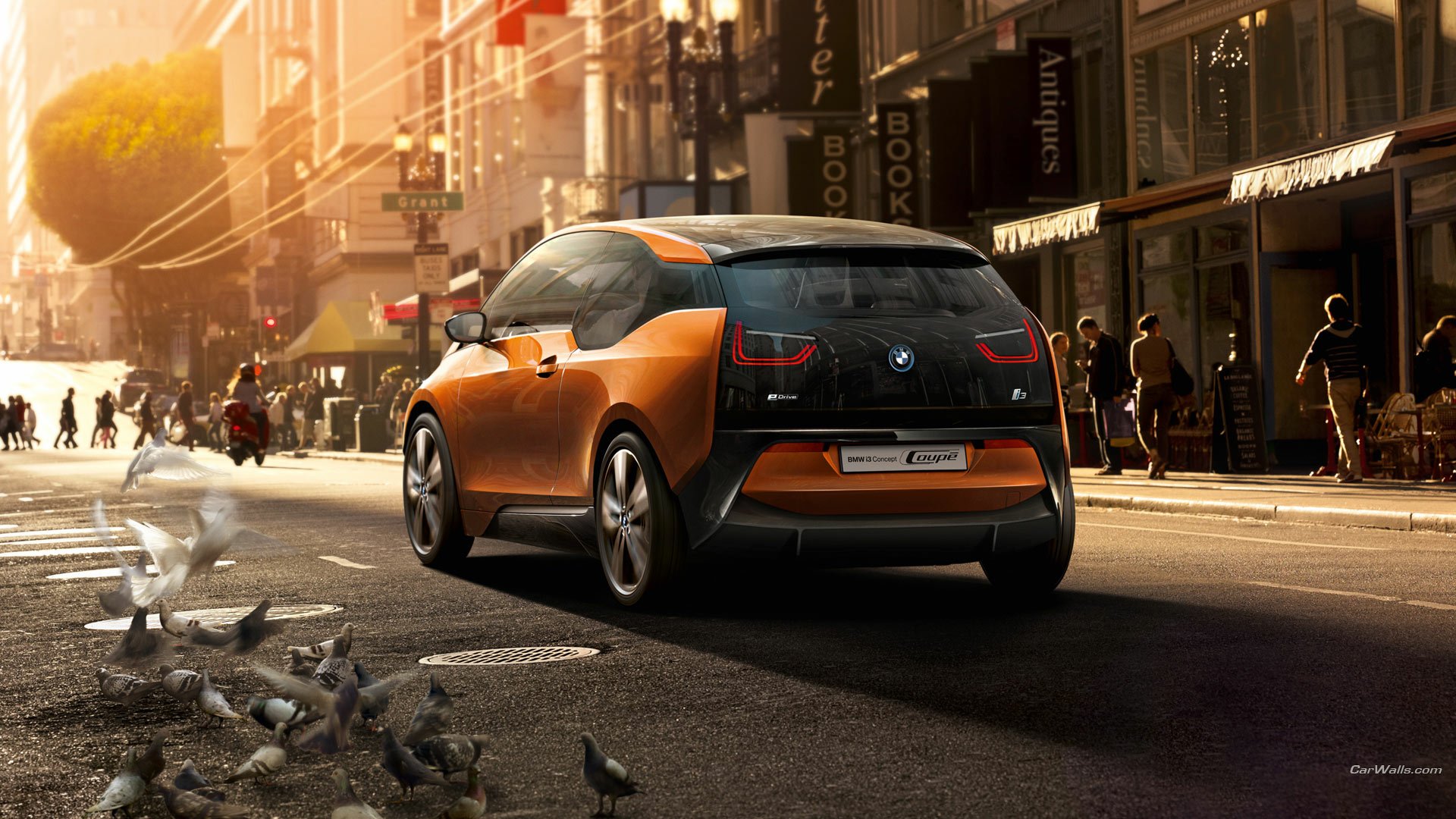 Download Vehicle BMW I3 Concept Coupe HD Wallpaper