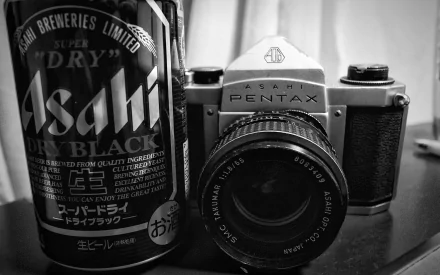  Asahi beer, Asahi camera.