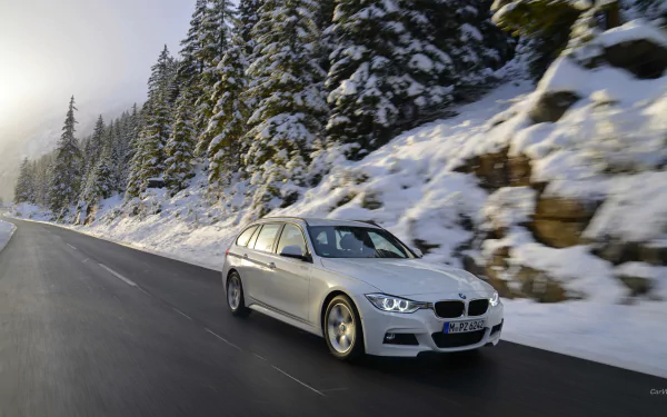 vehicle 2013 BMW 320d HD Desktop Wallpaper | Background Image