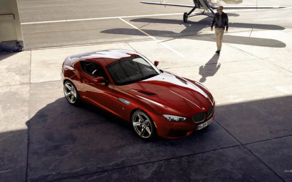 vehicle BMW Zagato Coupe HD Desktop Wallpaper | Background Image