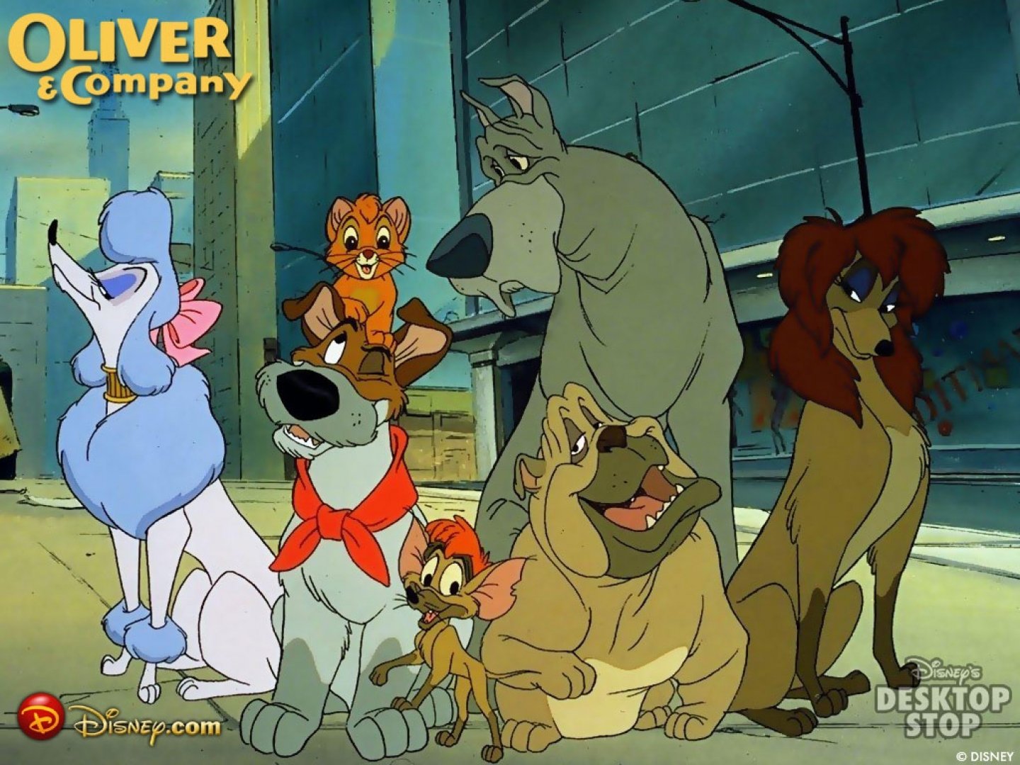 Download Movie Oliver & Company Wallpaper