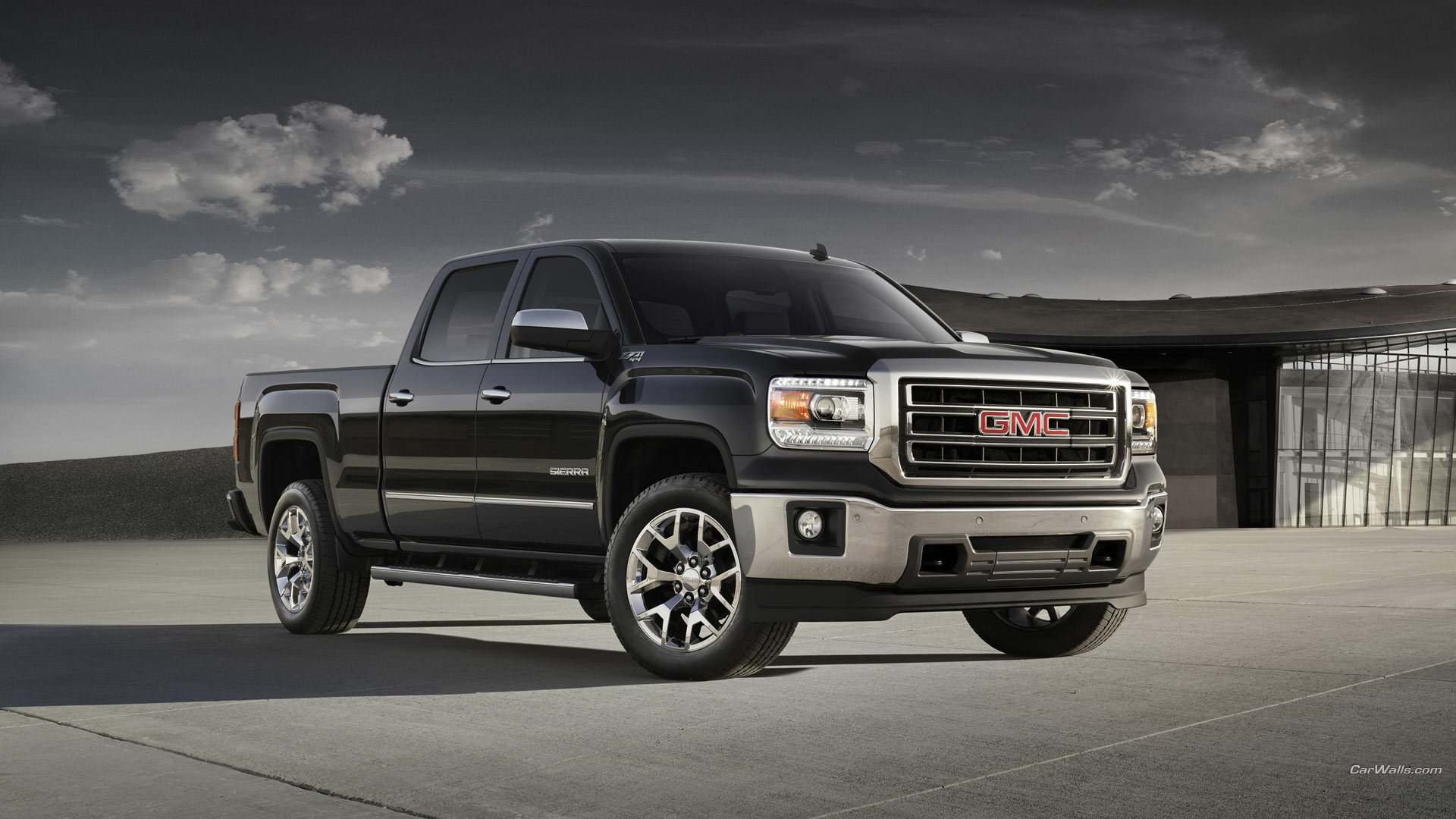 Download Vehicle GMC Sierra HD Wallpaper